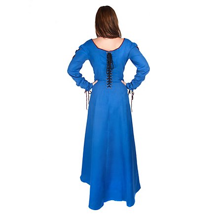 Blue Dress With Lacing Andracor