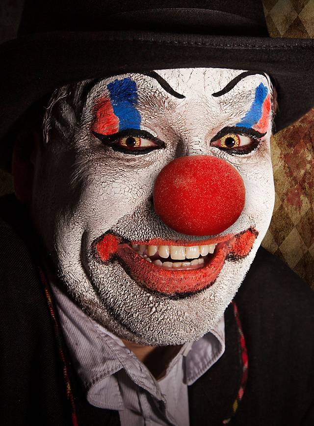 clown halloween schminke