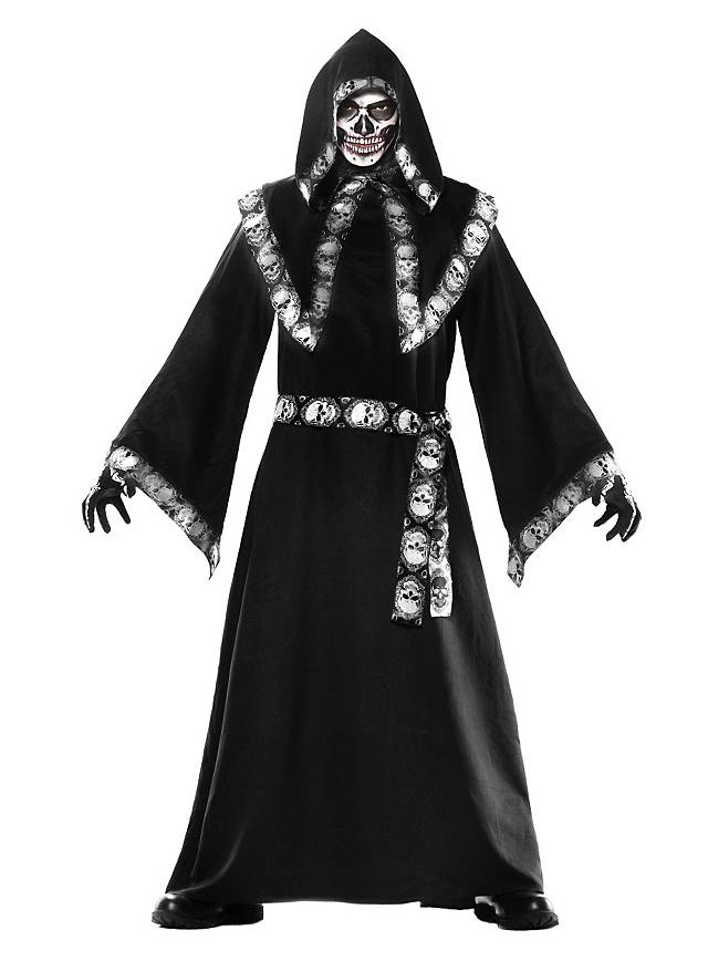Skelettmagier Kostüm - Halloween Kostüme günstig kaufen