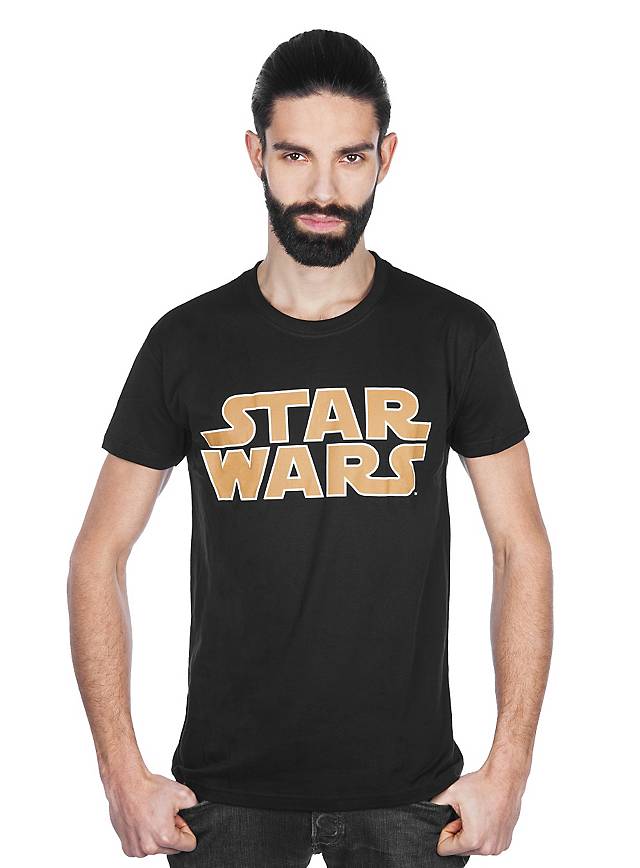 Star Wars Logo T-Shirt schwarz