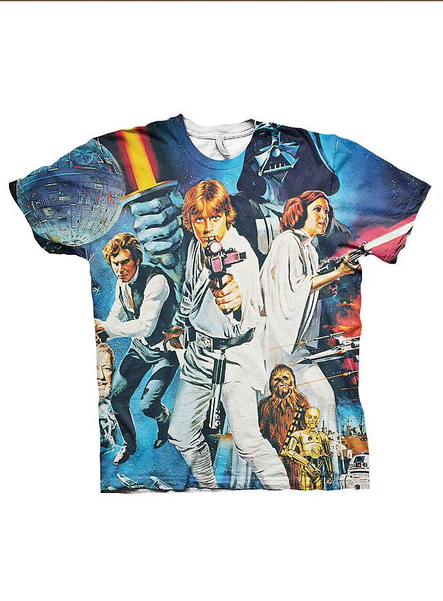 Star Wars Poster Allover T-Shirt
