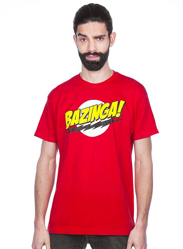 Bazinga T-Shirt rot
