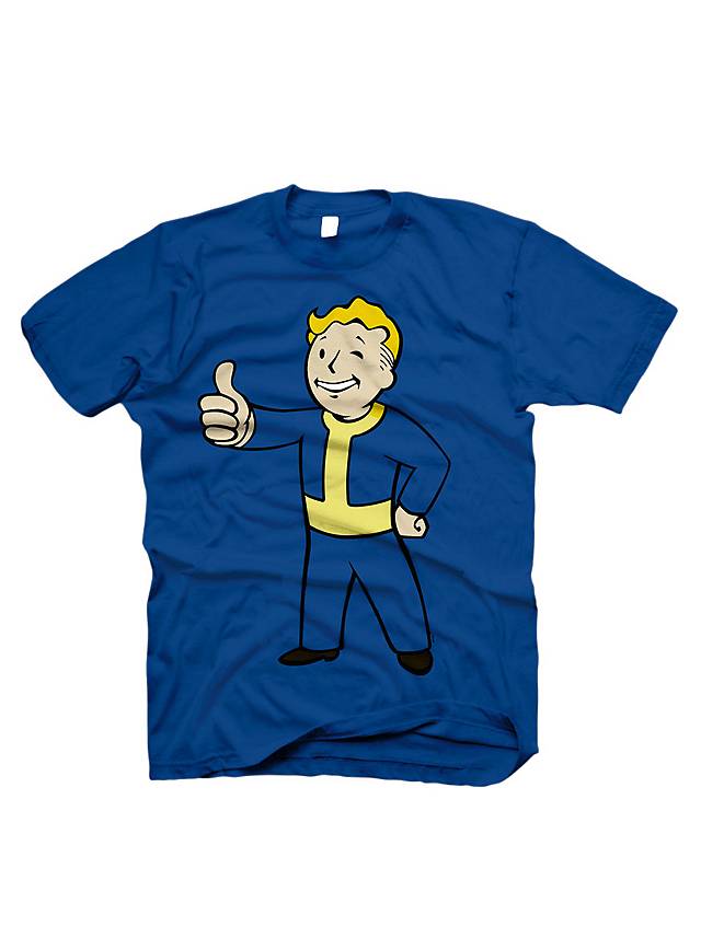 Fallout T-Shirt Vault Boy Daumen hoch