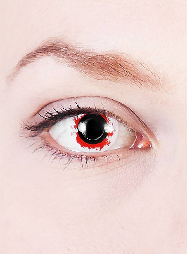 Blutiges Auge Kontaktlinsen
