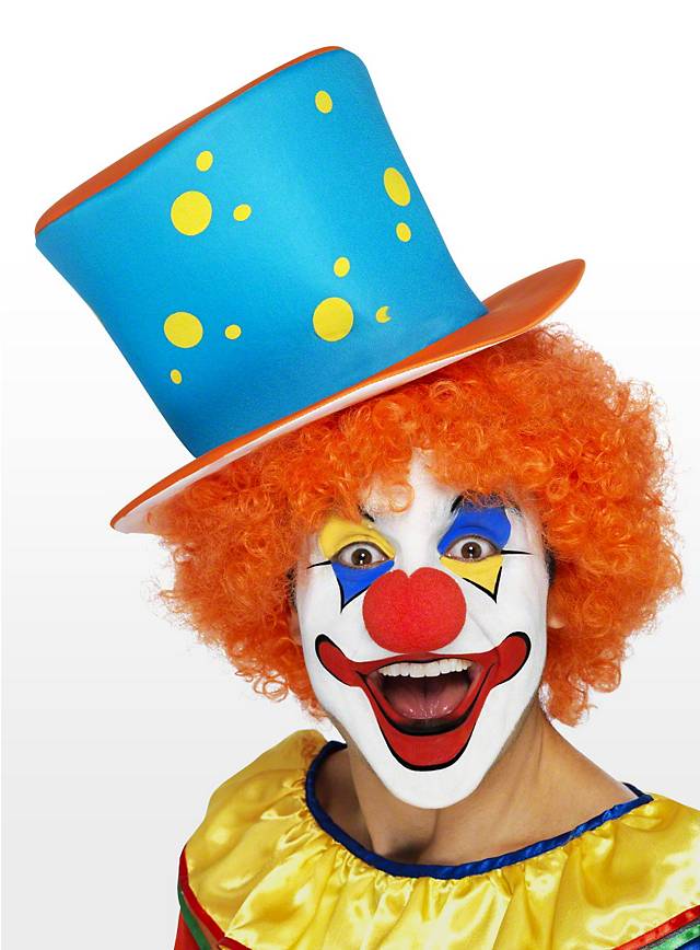 Clown Zylinder für Euer Purim Kostüm