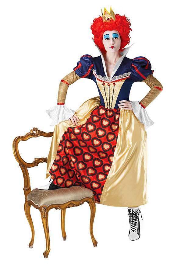 Die Rote Königin - Alice im Wunderland Kostüm online kaufen 