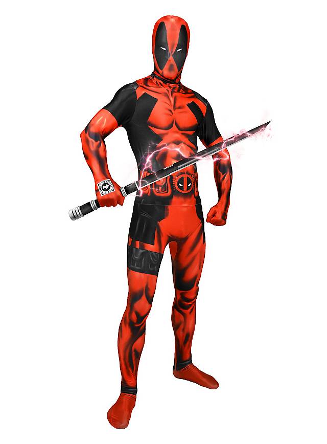 Digital Morphsuit Deadpool Ganzkörperkostüm