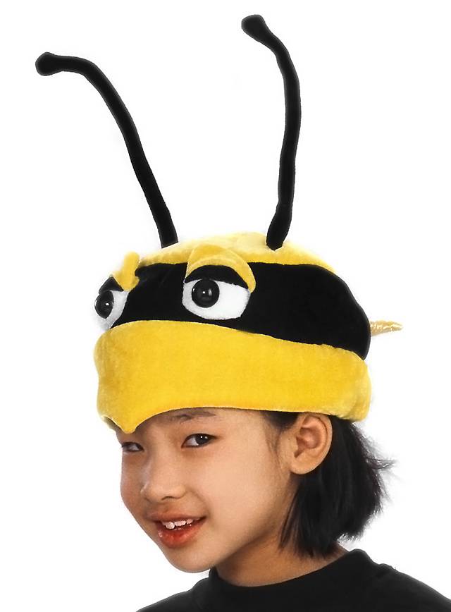 Warme Mütze: Fun-Hut Hummel für Kinder