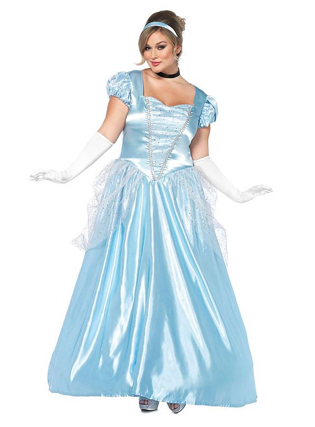 Klassische Cinderella XXL Kostüm