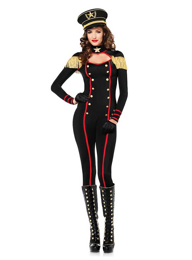 Sexy Marineadmiral Kostüm - Maritime Uniformen für Damen  