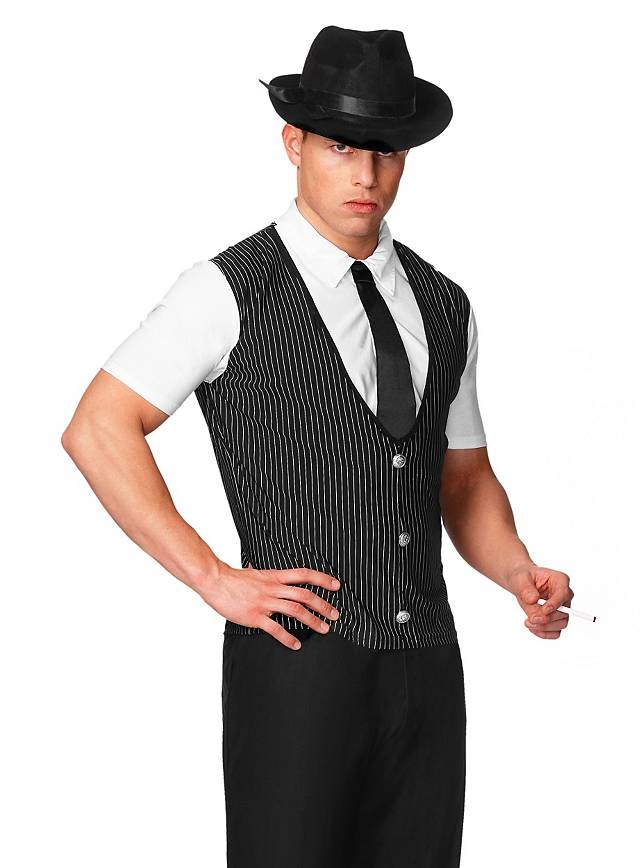 Sexy Mobster Costume for Your Black and White Party