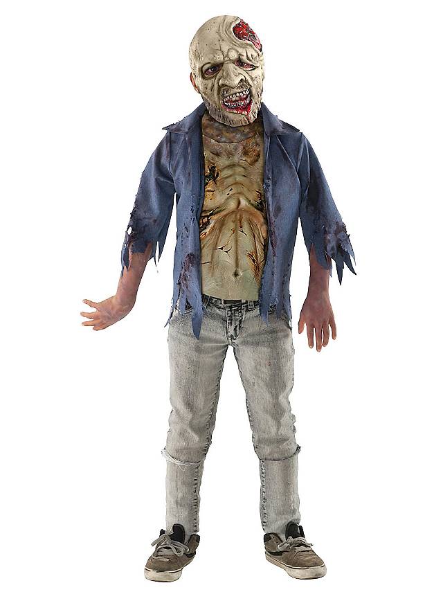 The Walking Dead Verfaulter Zombie Kinderkostüm - Halloween Kostüme günstig kaufen