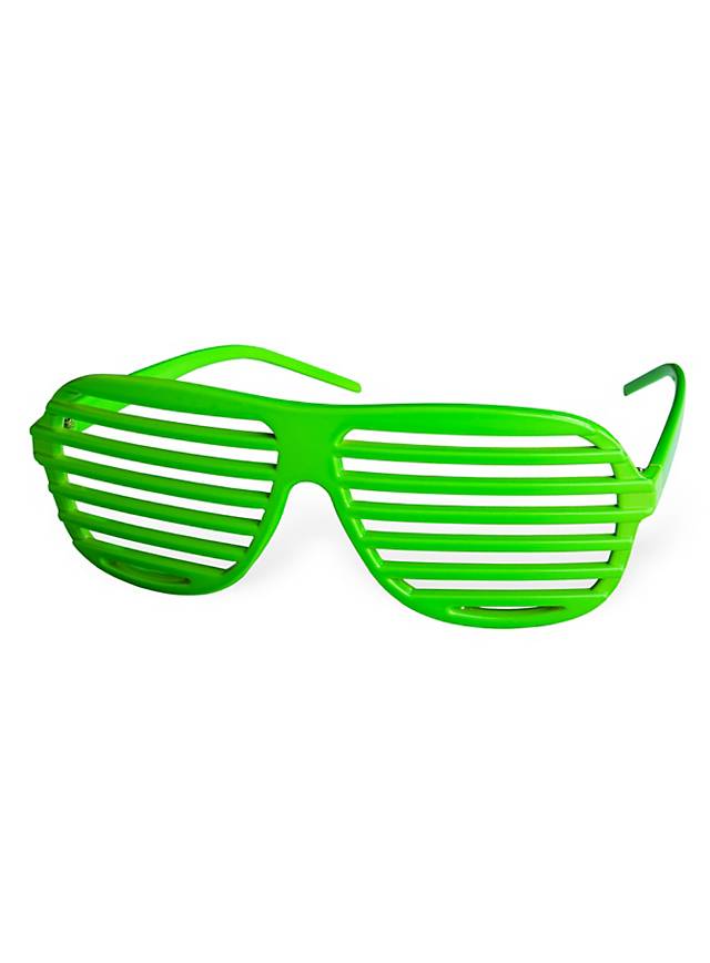Atzenbrille für Neon Partys