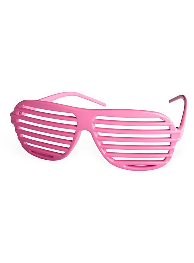 Partyaccessoires West Brille pink Atzenbrille