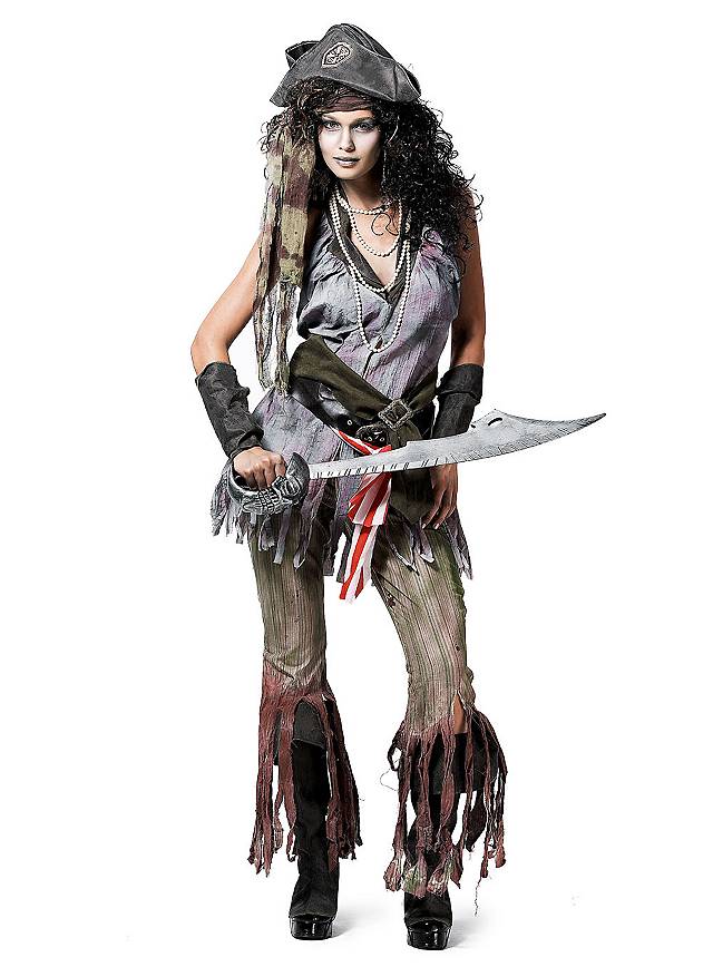 Zombie Pirate Lady Costume for Your Halloween Party