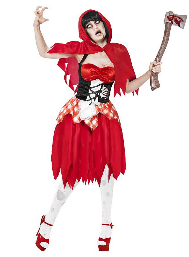 Zombie Rotkäppchen Halloween Kostüm
