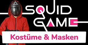 Squid game Kostüme für Kinder - jetzt kaufen!