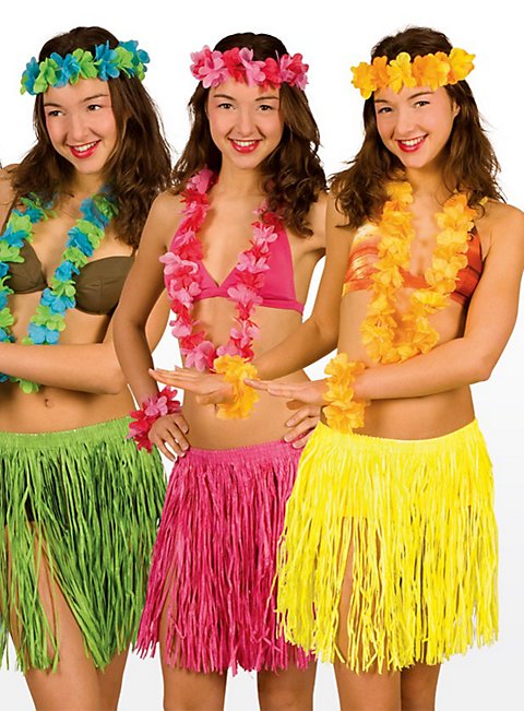 Beach Party Hawaii Costume pink for your boat party