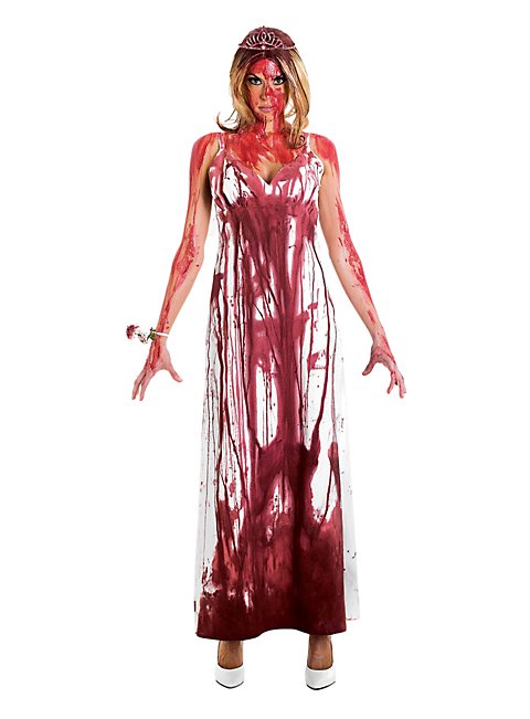 Blutüberströmte Carrie Kostüm für Halloweenparty