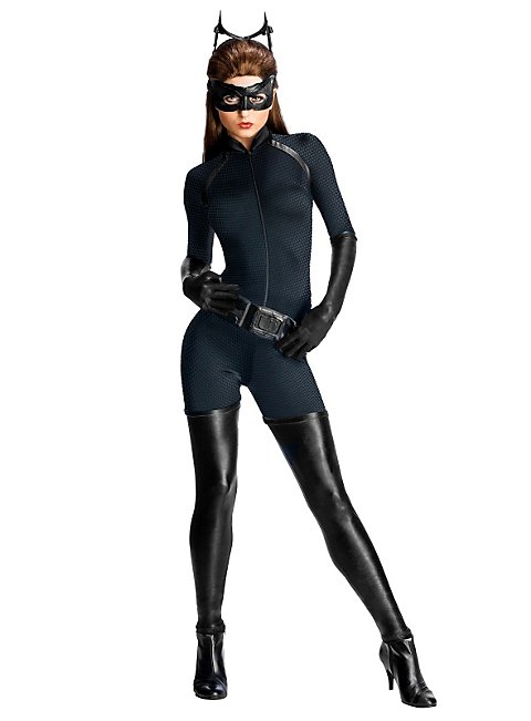 Catwoman Kostüm Superheldin Kostümidee für Halloweenparty