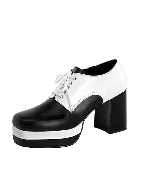 Disco Shoes black & white