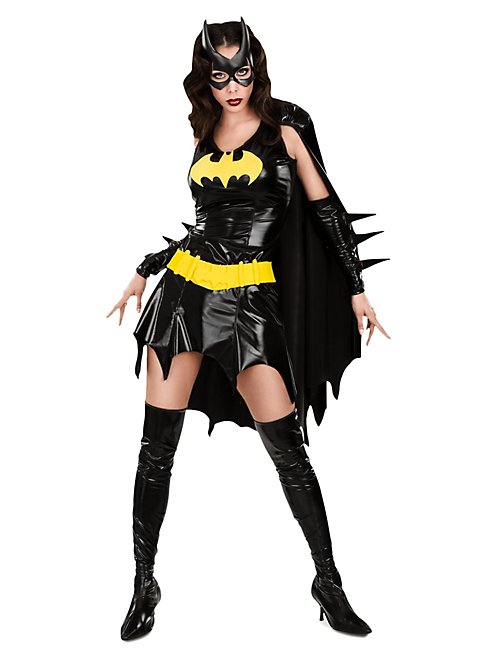 Sexy Superhero Batgirl Faschingskostüm