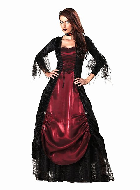 Gothic Lady Kostüm für Halloweenparty