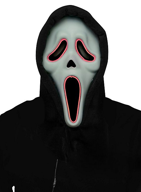 Scream Ghostface LED Maske Maskworld