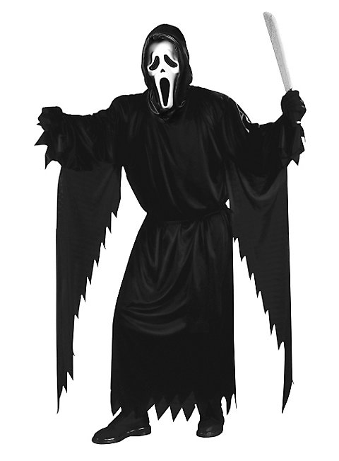 Scream Kostüm für Halloween Horrorfilm Kostümidee