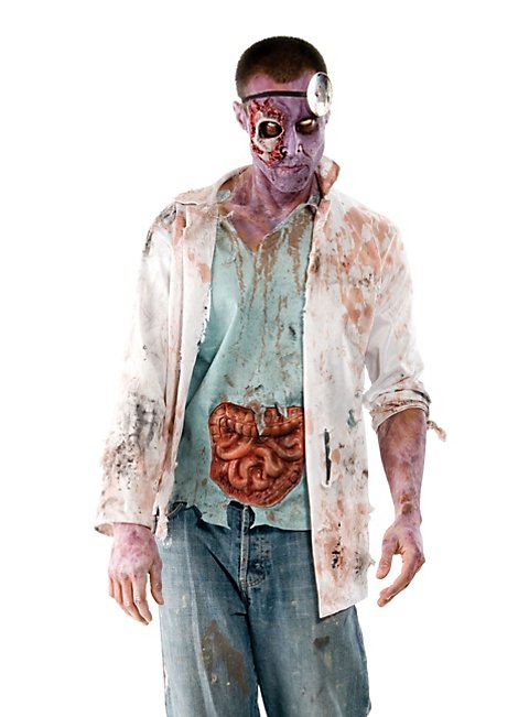 The Walking Dead Zombie Doctor Zombiekostüm für Halloween