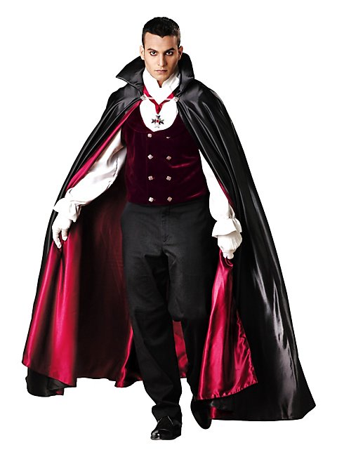 Vampir Kostüm für Halloween Kostümidee Dracula