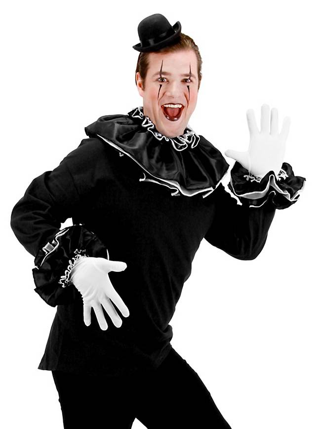 Pantomime Accessoire Set - Kostümzubehör für Halloween & Horror Zirkus