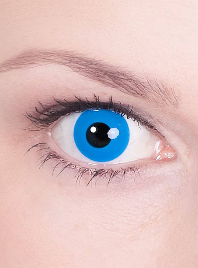 Kontaktlinse blau mit Dioptrien – Farbige Kontaktlinse mit Stärke