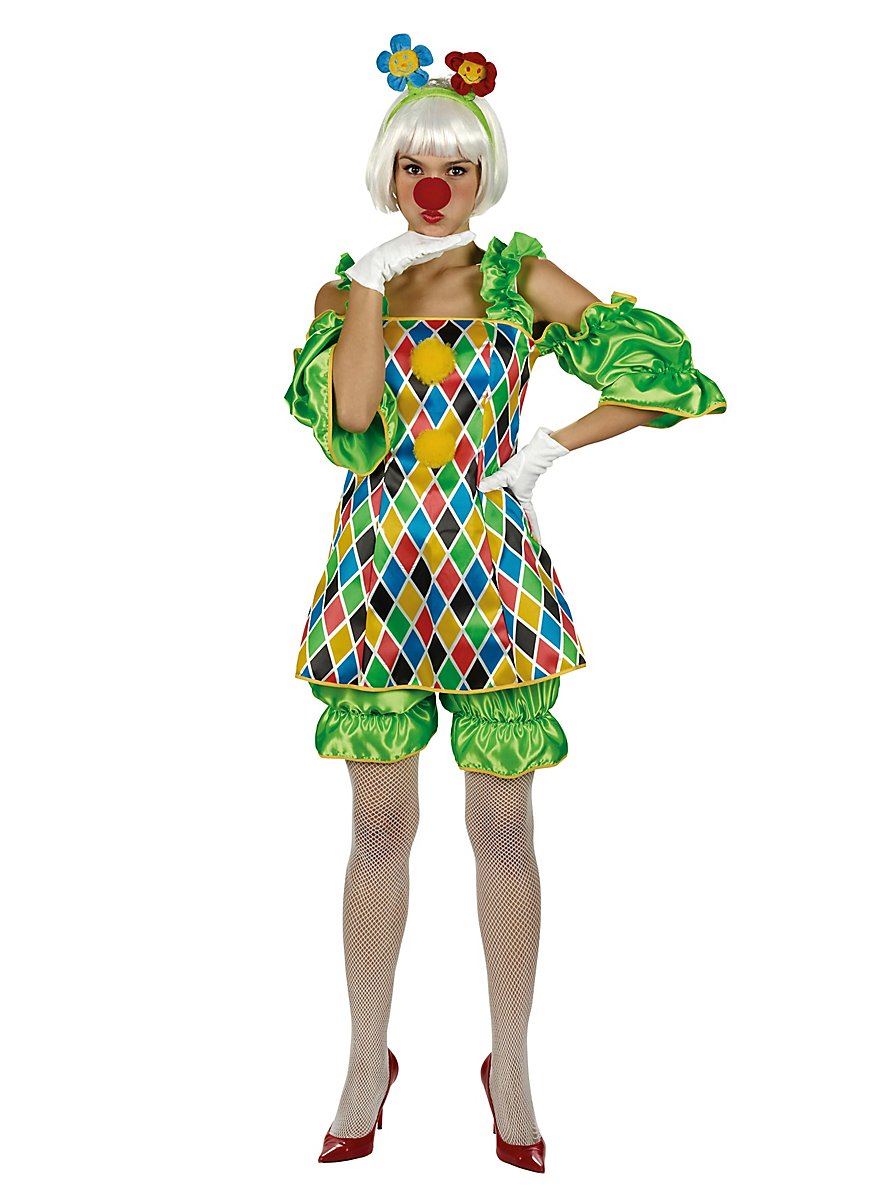 Freche Clowness Kostüm