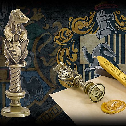 Harry Potter Siegelstempel Hufflepuff Mit Wachs Superepic