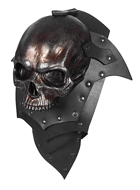 Lederschultern - Knochenfürst Metallfarben (Paar) - andracor.com