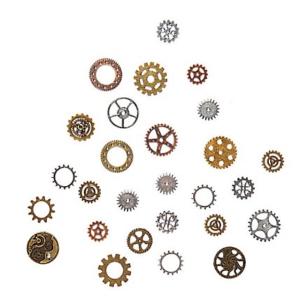 25 Steampunk Deko Tandhjul