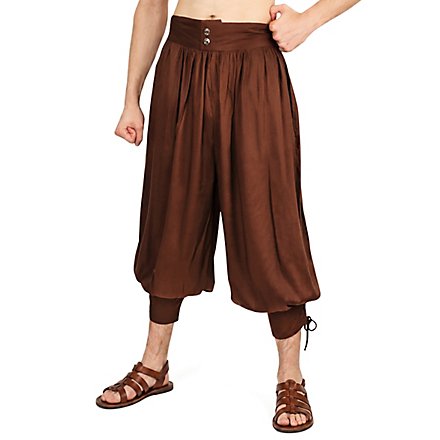 3/4 Harem Pants brown