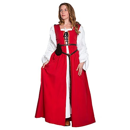 Abito esterno - Lucretia, rosso