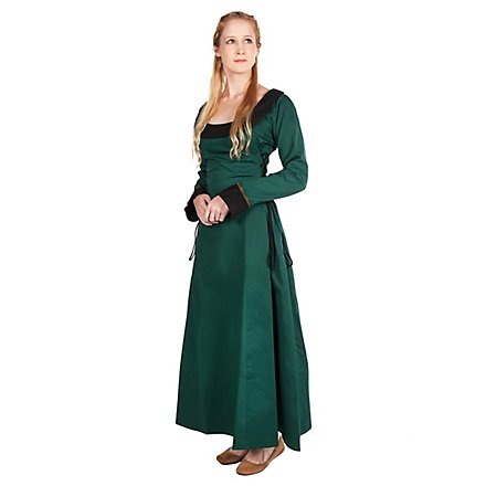 Abito medievale - Kristina, verde