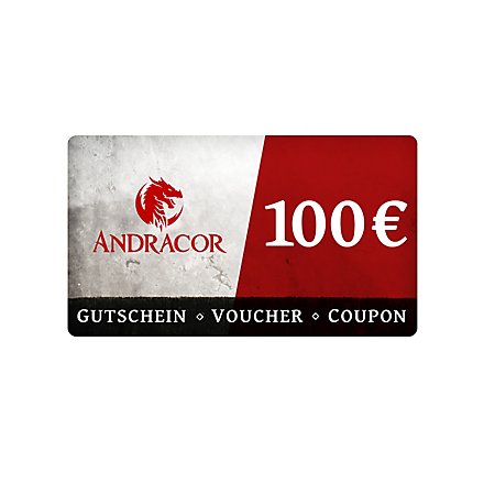 Andracor Gift Voucher 100,- €