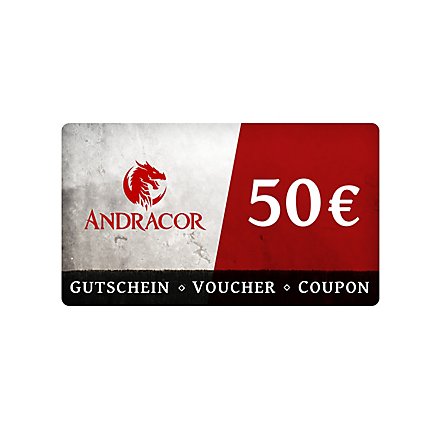 Andracor Gift Voucher 50,- €