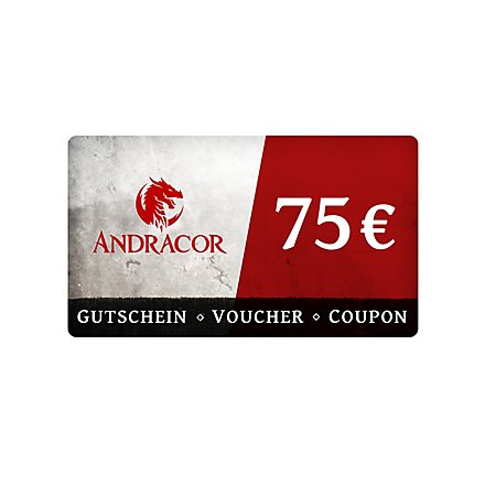 Andracor Gift Voucher 75,- €