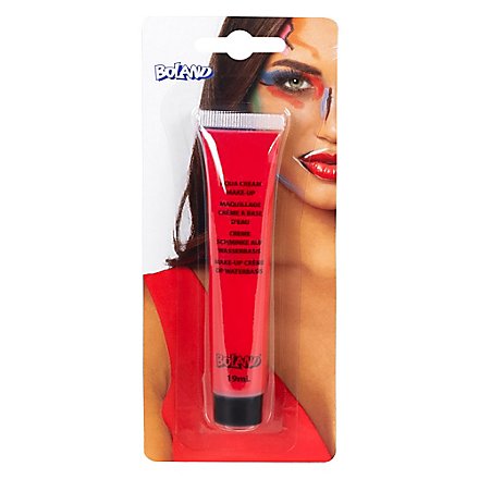 Aqua Cream Make-up rosso Trucco per Halloween