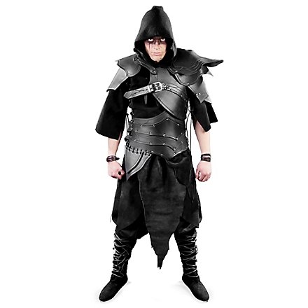 Armure complète de rôdeur noire