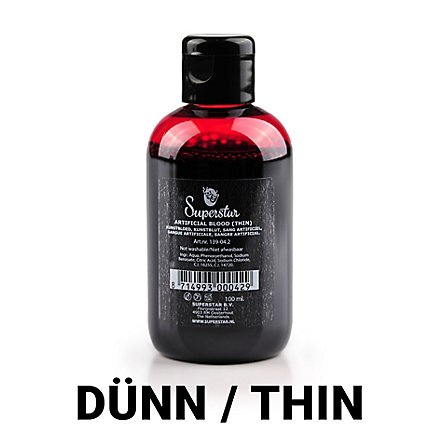 Artificial blood thin liquid 100 ml