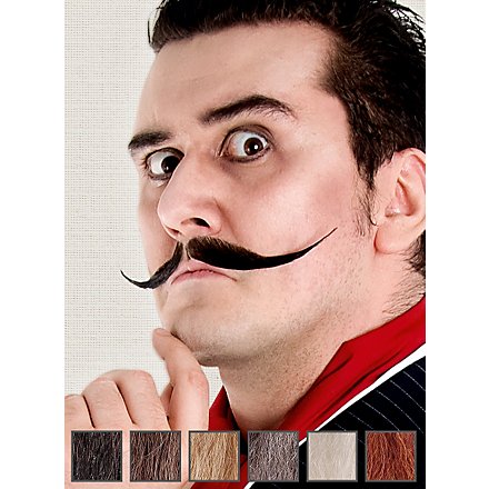 Artiste Moustache professionnelle en poils véritables