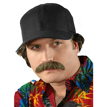 Barba di capelli veri da detective privato di Malibu