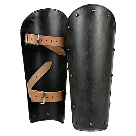 Beinschienen Dunkler Krieger