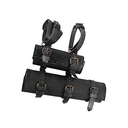 Belt Hanger with 2 Scabbards black 
